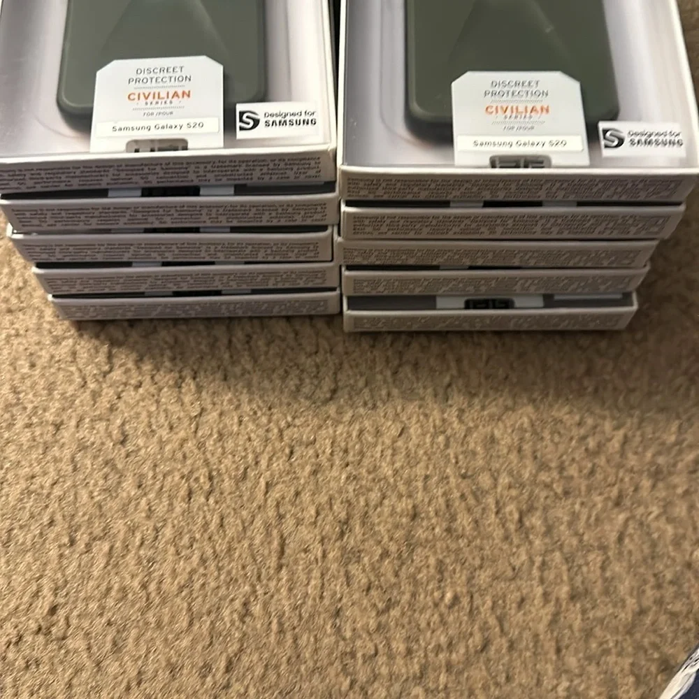 🔥LOT OF 10🔥UAG Civilian Series Case for Samsung Galaxy S20 Olive Drab Green